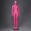 Abstract head fashion design pink painting dummy used display shop full body mannequin for sale